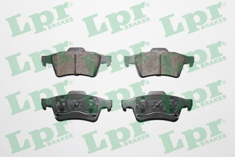 05P907 Комплект тормозных колодок, дисковый тормоз LPR 05P907 LPR подбор по vin на Brocar