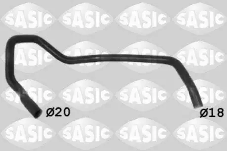3400193 Шланг системи охолодження CITROEN C4 1.4 HDI 04- SASIC підбір по vin на Brocar