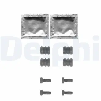 LX0355 Комплектующие, колодки дискового тормоза DELPHI подбор по vin на Brocar