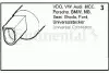 246086001002Z Насос склоомивача VAG MERCEDES PORSCHE Водяной насос, система очистки фар VDO підбір по vin на Brocar