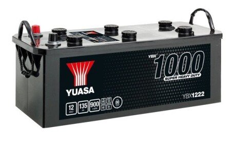 YBX1222 AKUMULATOR 135AH/880A 3 YUASA HEAVY DUTY YUASA підбір по vin на Brocar