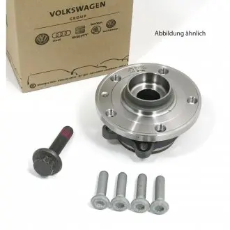 5K0498621 Подшипник ступицы (передней) VW Caddy III/Golf V 03- (4 болты) без упаковки VAG подбор по vin на Brocar