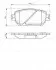 Колодки гальмівні (передні) Toyota Camry 90-02/Corolla 87-02/Rav4 94-00 0 986 494 363