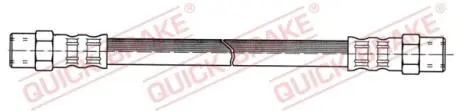 27012 Шланг гальмівний задній AUDI 80 (89, 89Q, 8A, B3) 08/90-10/91 L=150 QUICK BRAKE підбір по vin на Brocar
