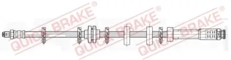 32966 Тормозной шланг QUICK BRAKE підбір по vin на Brocar