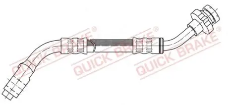 50023 Шланг гальмівний QUICK BRAKE підбір по vin на Brocar