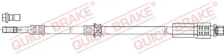 50835X Тормозной шланг QUICK BRAKE подбор по vin на Brocar
