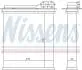 73363 Теплообменник, отопление салона NISSENS підбір по vin на Brocar