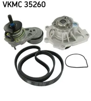 VKMC35260 Водяний насос + комплект ручейкових ременів SKF підбір по vin на Brocar