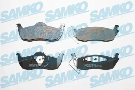 5SP1405 Колодки гальмівні зад. диск. Jeep Commander 2006, Jeep SAMKO підбір по vin на Brocar