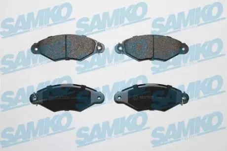 5SP662 Комплект гальмівних колодок, дискове гальмо SAMKO підбір по vin на Brocar