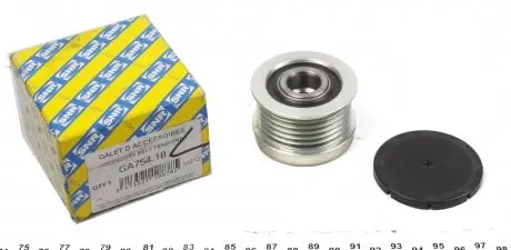 GA75418 Шків генератора VW Caddy 1.2TSI 10- SNR NTN підбір по vin на Brocar