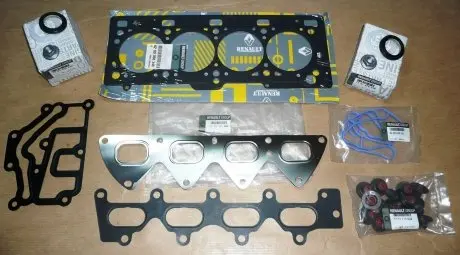 7701471886 Комплект прокладок, головка циліндра RENAULT підбір по vin на Brocar