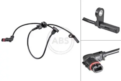 31707 CZUJNIK ABS CHRYSLER 300 C 04-09 PRZÓD A.B.S. підбір по vin на Brocar