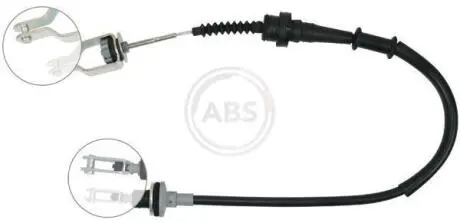 K25560 Трос зчеплення A.B.S. підбір по vin на Brocar