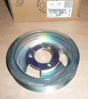 V763855180 Шків коленвала PEUGEOT/CITROEN підбір по vin на Brocar