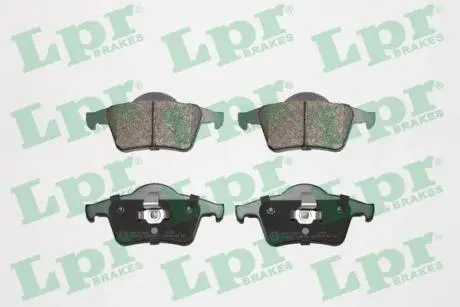 05P705 Колодки гальмівні дискові, комплект LPR підбір по vin на Brocar
