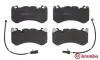 P50127 Тормозные колодки дисковые BREMBO підбір по vin на Brocar