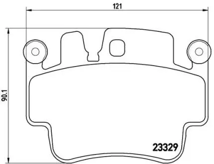 P65009 Тормозные колодки дисковые BREMBO подбор по vin на Brocar