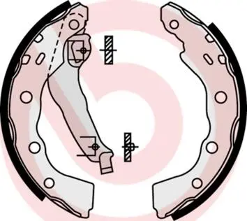 S54515 Гальмівні колодки (набір) BREMBO підбір по vin на Brocar