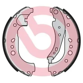 S68550 Гальмівні колодки барабанні BREMBO підбір по vin на Brocar