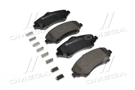 P11022 Гальмівні колодки дискові BREMBO підбір по vin на Brocar