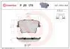 P23175 Колодки гальмівні CHRYSLER 300.. BREMBO підбір по vin на Brocar