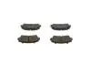 0986463490 Колодки задн. RENAULT 21, 25, Espace 1,6-2,9 (c ABS [-] BOSCH підбір по vin на Brocar
