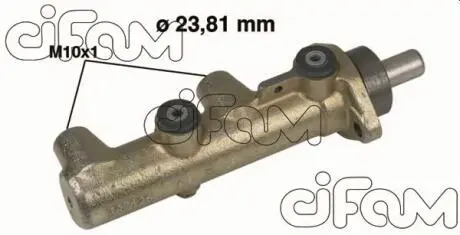 202237 Головний гальмівний циліндр CIFAM підбір по vin на Brocar