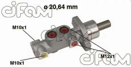202357 Головний гальмівний циліндр CIFAM підбір по vin на Brocar