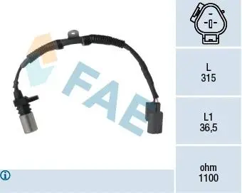 79299 Датчик импульсов FAE подбор по vin на Brocar