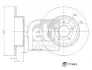 TARCZA HAMULC. CHRYSLER 300C  05-10 TYŁ 171443