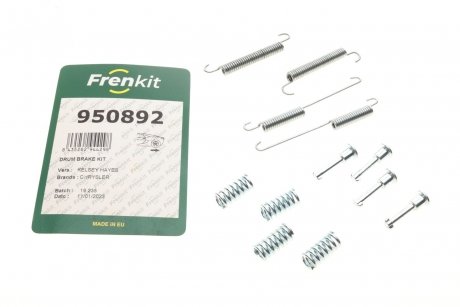 950892 Комплект пружинок колодок ручника Chrysler Voyager 95-01 (180x30) (Kelsey Hayes) FRENKIT подбор по vin на Brocar