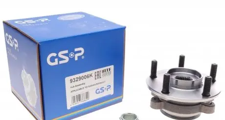 9329006K Подшипник ступицы (передней) Nissan Juke/Leaf 10- GSP підбір по vin на Brocar