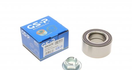 GK3575 Подшипник ступицы (передней) Jaguar X-Type/Ford Mondeo III 1.8-3.0 00-09 (40х75х37)(+ABS) GSP подбор по vin на Brocar