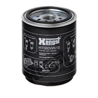 H7060WK10 Топливный фильтр HENGST FILTER підбір по vin на Brocar