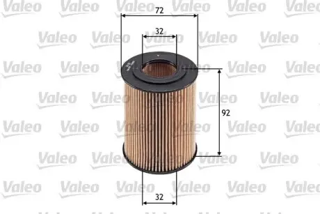 586568 Масляный фильтр VALEO подбор по vin на Brocar