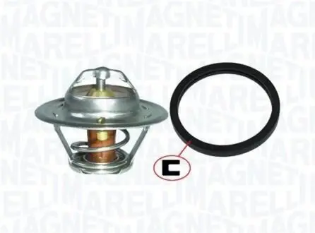 352317100410 Термостат FIAT CROMA,LANCIA THEMA 05.89-08.96 MAGNETI MARELLI підбір по vin на Brocar