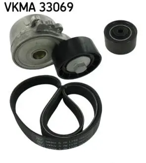 VKMA33069 Поликлиновой ременный комплект SKF підбір по vin на Brocar
