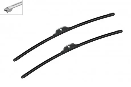 3397009016 Щітки склоочисника (550/550mm) MB C-class (W203) 00-07 BOSCH підбір по vin на Brocar