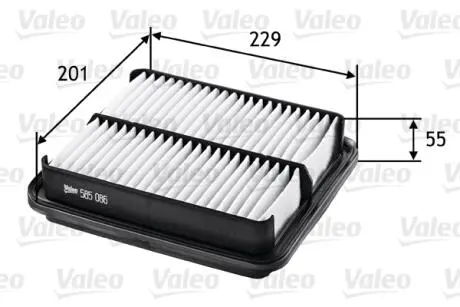 585086 Фільтр повітряний VALEO підбір по vin на Brocar