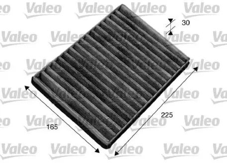 715582 Фільтр, повітря у внутрішньому просторі VALEO підбір по vin на Brocar