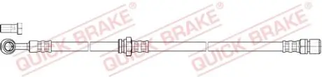 50851X Тормозной шланг QUICK BRAKE подбор по vin на Brocar