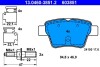 13046038512 Гальмівні колодки, дискове гальмо (набір) ATE підбір по vin на Brocar