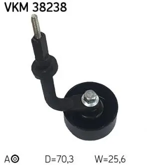 VKM38238 Натяжной ролик 3Е46, 5Е39 3.0D, Х5 3.0D SKF подбор по vin на Brocar