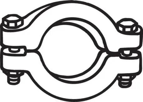 254270 Клема, Система випуску BOSAL підбір по vin на Brocar