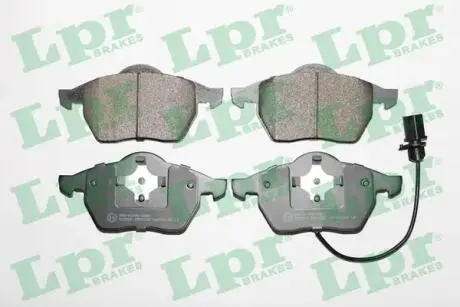 05P1238 Гальмівні колодки, дискові LPR підбір по vin на Brocar
