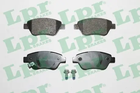 05P1247 Тормозные колодки дисковые LPR подбор по vin на Brocar