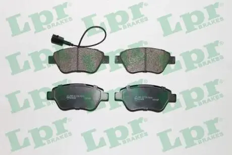 05P1266 Гальмівні колодки, дискове гальмо (набір) LPR підбір по vin на Brocar