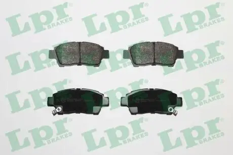 05P700 Комплект тормозных колодок, дисковый тормоз LPR підбір по vin на Brocar
